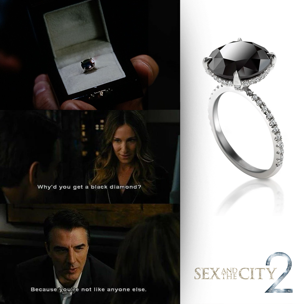 satc black diamond ring